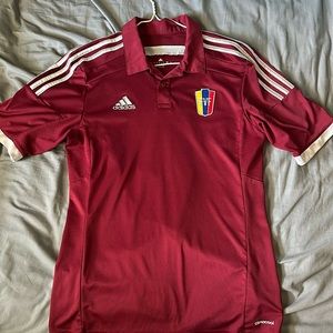 CAMISA VENEZUELA 2014 ADIDAS ORIGINAL/ VINOTINTO